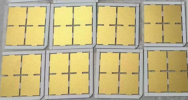 Gold Coated Ceramic Substrates